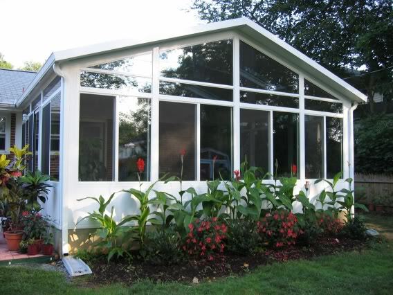 Sunroom and glass room project by Daly Aluminum
