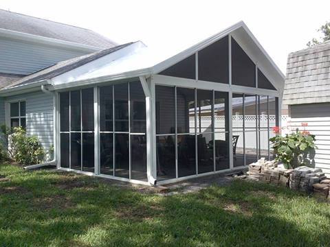 Screen room project by Daly Aluminum